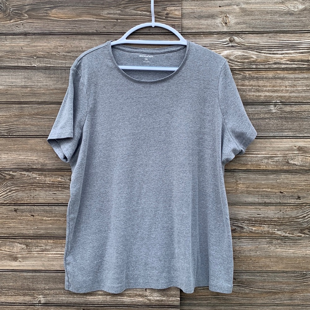 Women’s Gray‎ Short Sleeved Shirt